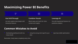Top 5 Power BI Visualizations & When to Use Them | IT Insights | PPTX