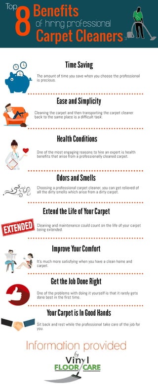 Top 8 Benefits of hiring professional Carpet Cleaners