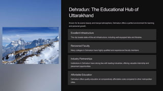 B Tech Colleges In India Dehradun Uttarakhand Pptx