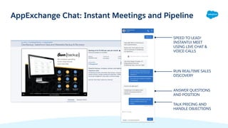 5 Ways to Maximize Success
with AppExchange Chat
Here are 5 ways to get the most out of the platform
and convert more visi...