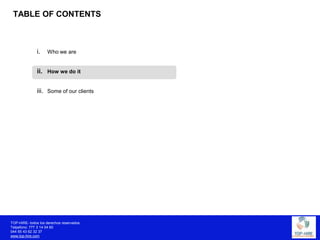 Weunderstandyourneeds as wehavebeen “ontheothersideofthedesk”