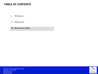 By limitingthequantityofsimultaneoussearcheswemaintainthehighest standards and are thereforeabletooffer a boutique service.