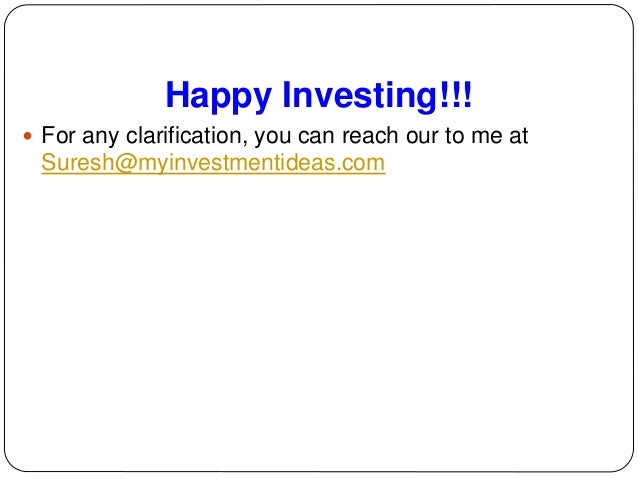 Best investment option of 2016