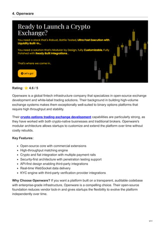 Top Binary Options Trading Platform Development Companies for Fintech ...