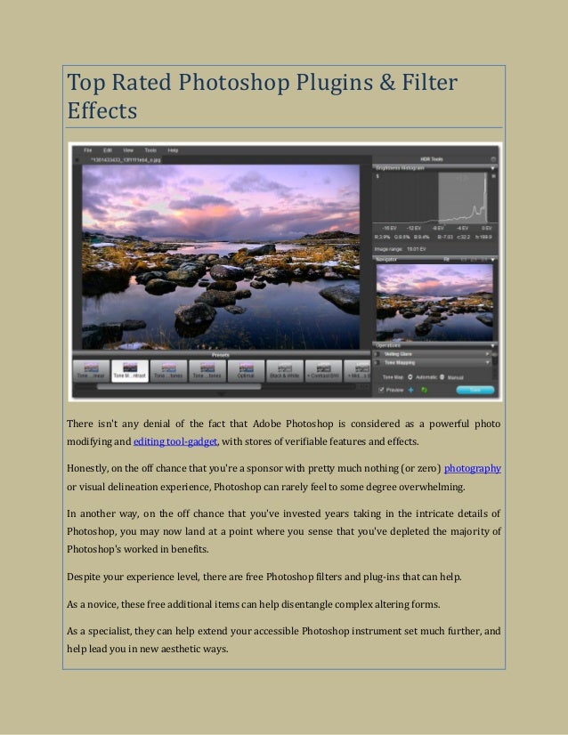 Top Photoshop Plugins For Photographers - coachredled
