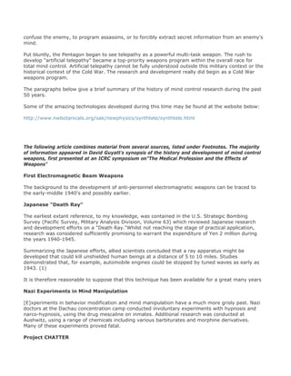 Top Secret Program Pathces Top secret-programs-hidden-in-plain-sight ( Mind Control - Microchip ...