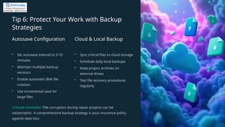 Backup Autodesk Top-Tips-for-Multi-AutoDesk-Setup.pptx,, | PPTX