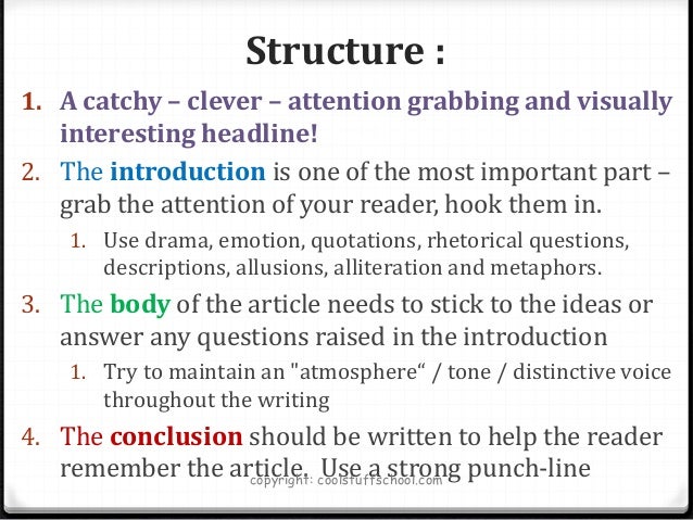 Tips on writing article reviews