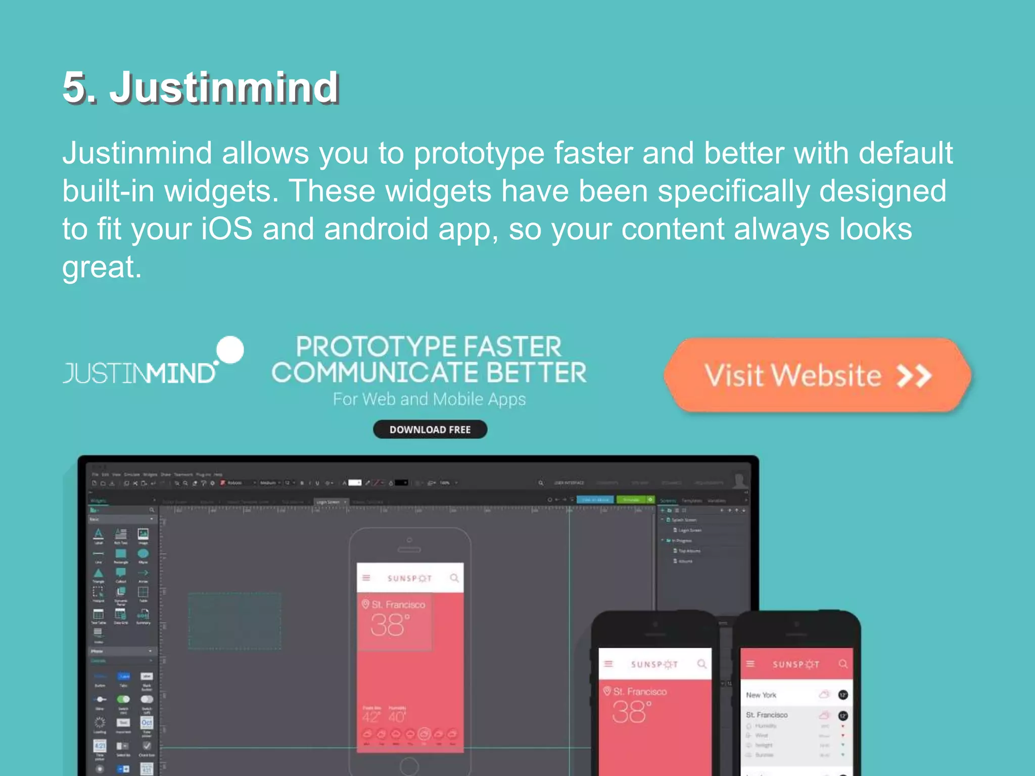 Top wireframing tools for mobile apps | PPT
