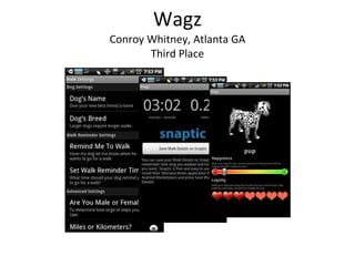 Wagz Conroy Whitney, Atlanta GA Third Place 