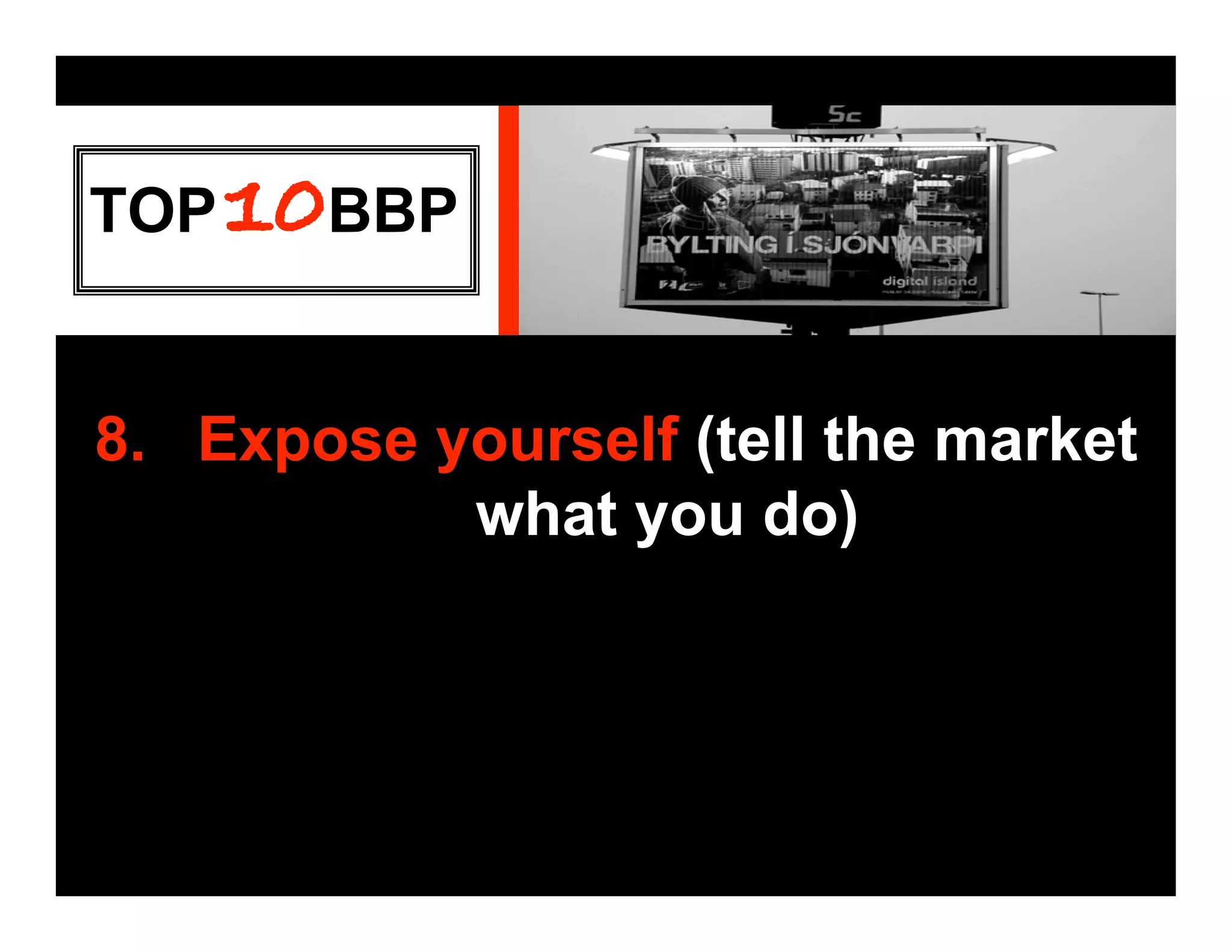 Top10 Basic Business Principles