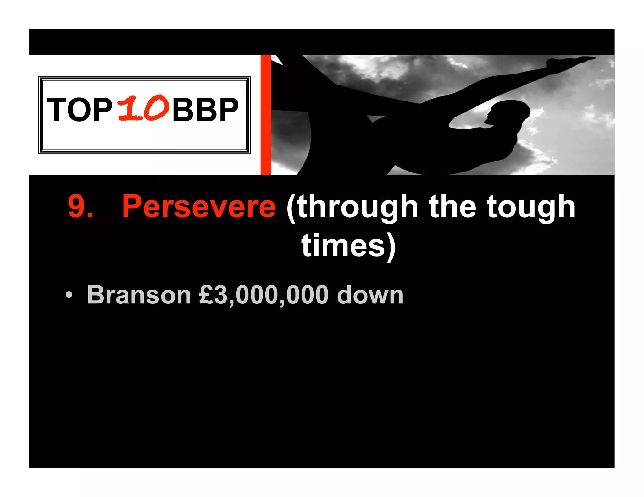 Top10 Basic Business Principles