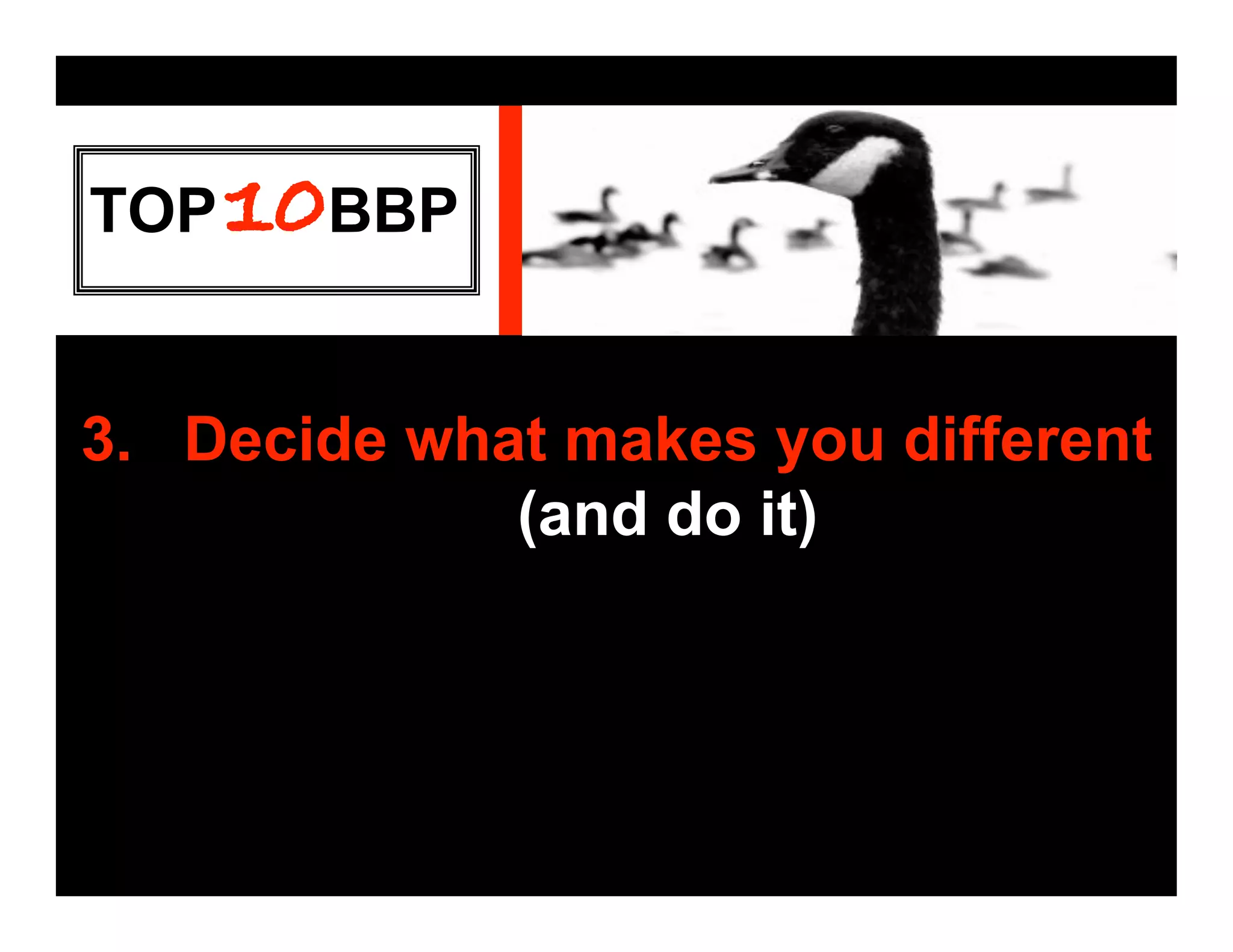 Top10 Basic Business Principles