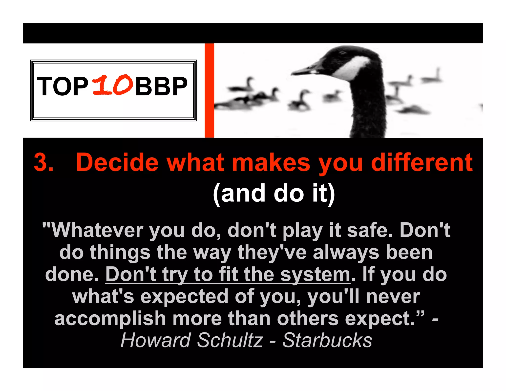 Top10 Basic Business Principles