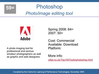 Top 100 Tools for Learning 2008