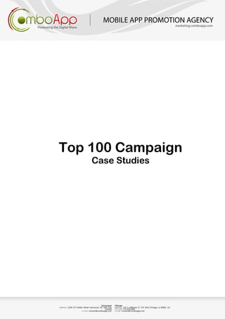 Top 100 Campaign
    Case Studies
 