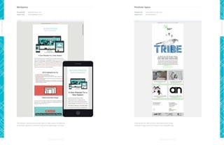 Werkpress

Peckham Space

Designed by:

www.werkpress.com

Designed by:

www.withassociates.com

Subject line:

2013 Highlights So Far

Subject line:

April Newsletter

Design Leaders

Design Leaders
This website re-launch announcement does its subject justice by featuring

32

A little quirky, this offbeat email is well-balanced and visually

a beautifully responsive, minimalistic and approachable design in its email.

intriguing enough to draw the recipient into reading the copy.

33

 