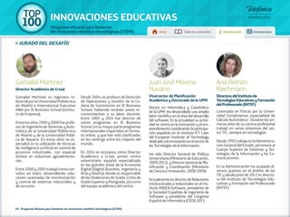 100 TOP 
INNOVACIONES EDUCATIVAS 
Proyectos eficaces para fomentar 
las vocaciones científico-tecnológicas (STEM) Inicio T...