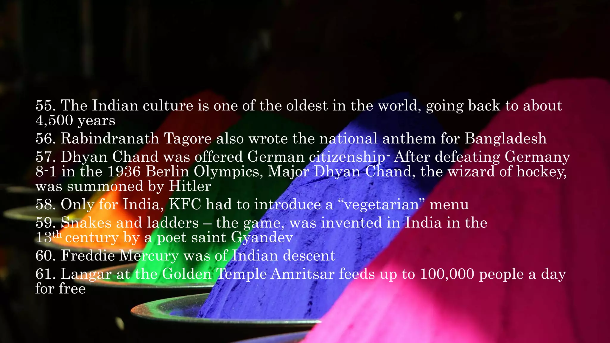 Top 100 interesting facts about india pptx