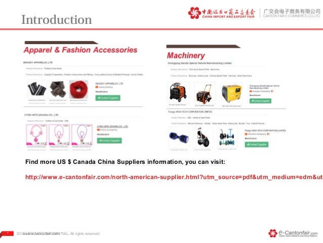 suppliers lists