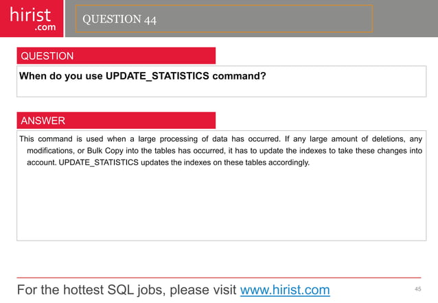 Top 100 SQL Interview Questions and Answers | PDF
