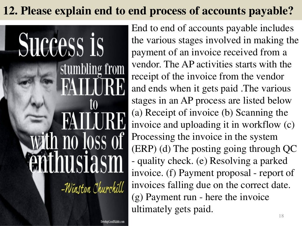 105 Accounts Payable Interview Questions And Answers