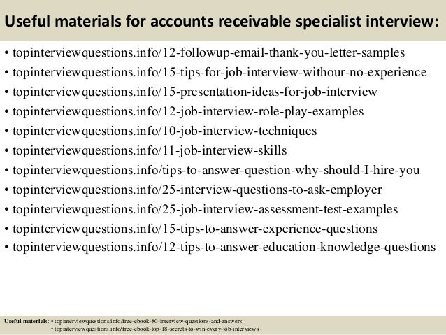 Top 10 Accounts Receivable Specialist Interview Questions And Answers top-10-accounts-receivable-specialist-interview-questions-and-answers