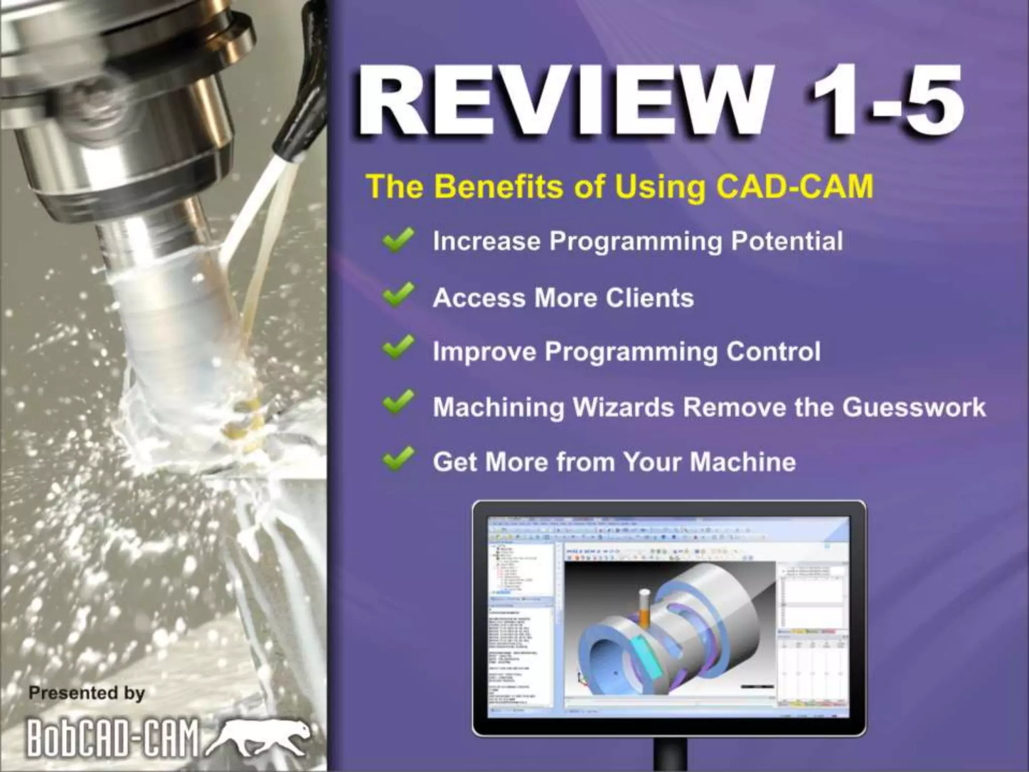 Top 10 Advantages to Using CAD-CAM Software for CNC Machining | PPT