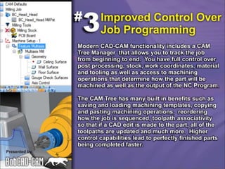 Top 10 Advantages to Using CAD-CAM Software for CNC Machining | PPTX