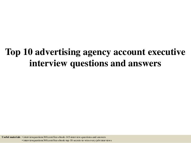 sales account manager interview questions