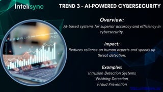 Top 10 AI Trends to Watch in 2024 with Intelisync | PPTX