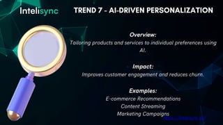 Top 10 AI Trends to Watch in 2024 with Intelisync | PPTX