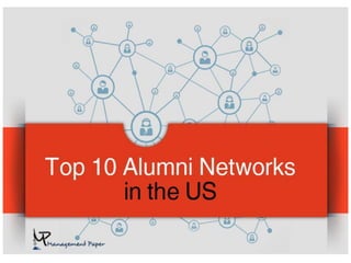 Top 10 alumni networks in the us
