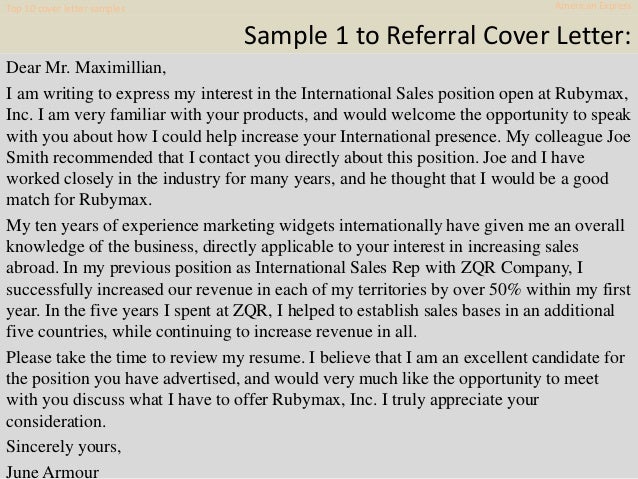 top 10 american express cover letter samples american express cover letter