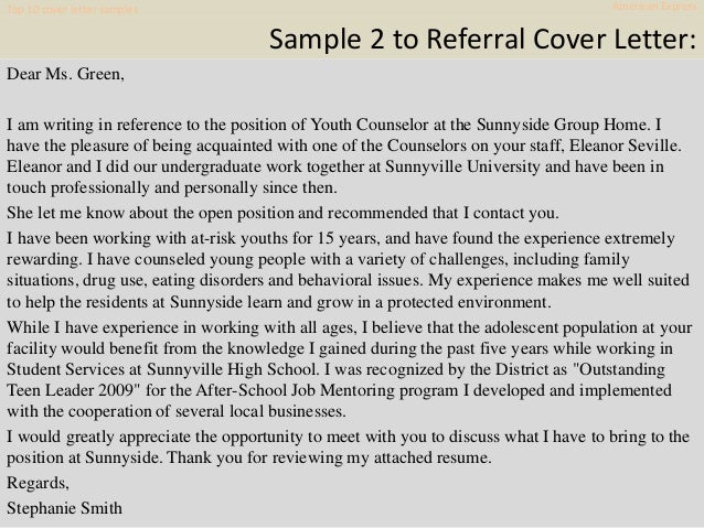top 10 american express cover letter samples american express cover letter