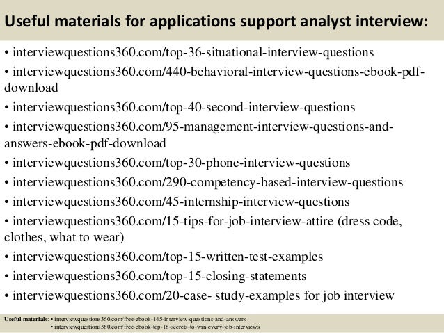 top 10 applications support analyst interview questions and answers application support interview questions