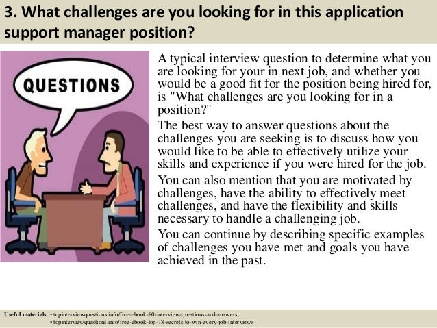application support manager job description