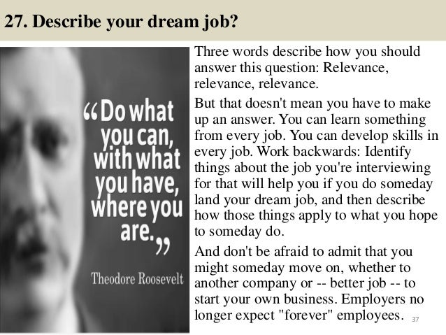 3 words to describe yourself interview