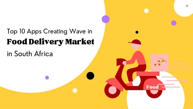 FoodDeliveryMarket
in South Africa
Top 10 Apps Creating Wave in
01
Food
 