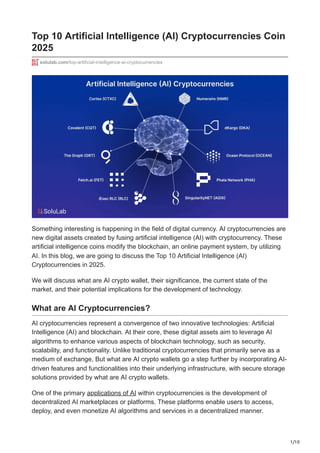 Top 10 Artificial Intelligence AI Cryptocurrencies Coin 2025.pdf