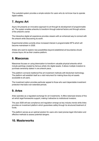 Top 10 Art Tokenization Platforms in 2026 (1).pdf
