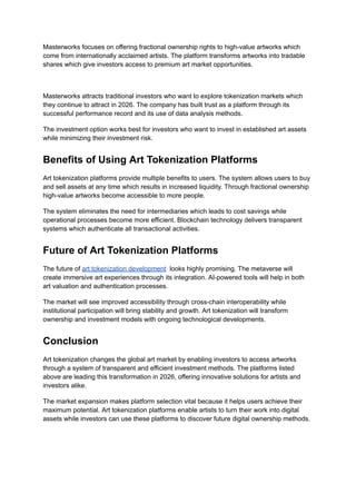 Top 10 Art Tokenization Platforms in 2026 (1).pdf
