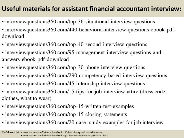 finance job interview questions.assemblee