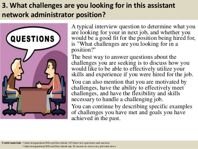 network administrator interview questions