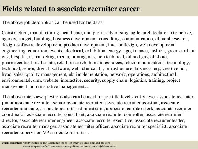 senior recruiter resume samples senior recruiter resume entry level recruiter resumes