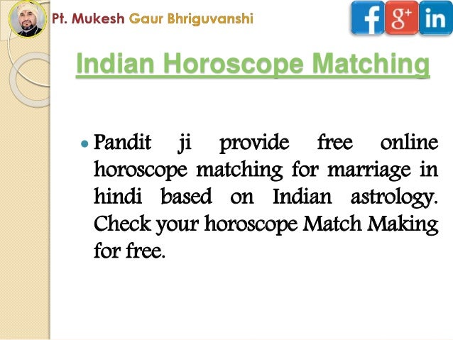 Match Making Kundali en hindi