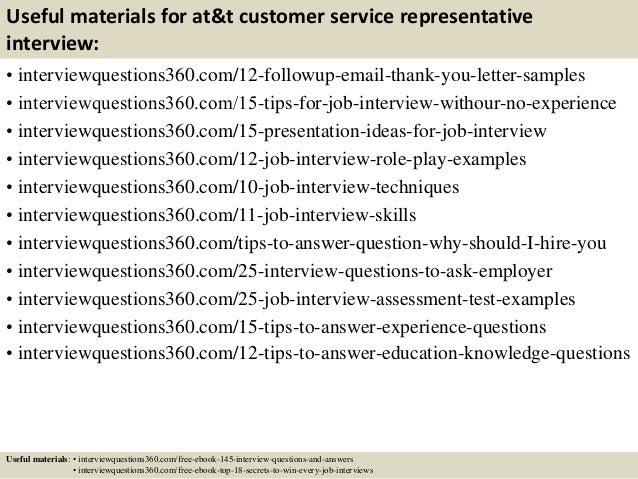top 10 at t customer service representative interview questions and a interview question and answers for customer service representative