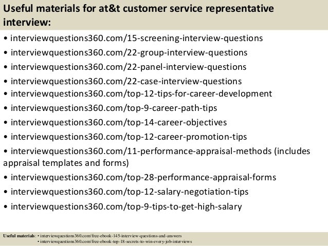 interview question and answer for customer service representative