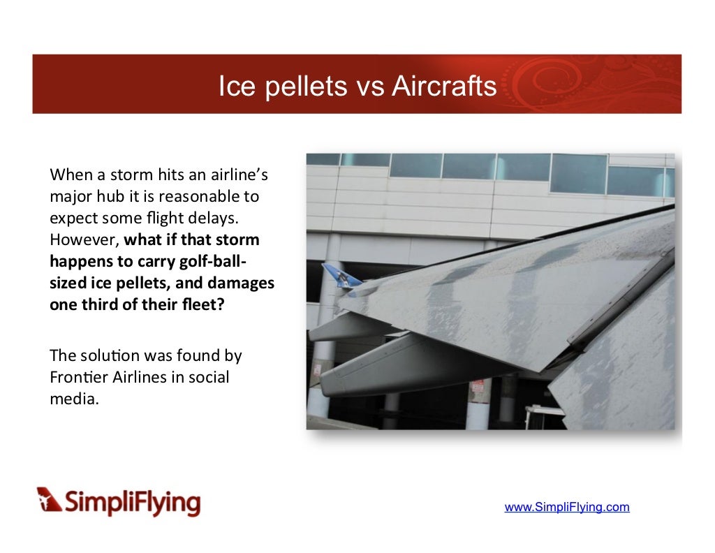 Ice pellets vs Aircrafts When