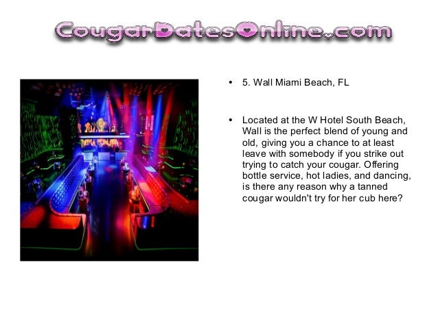 cougar speed dating los angeles 2013